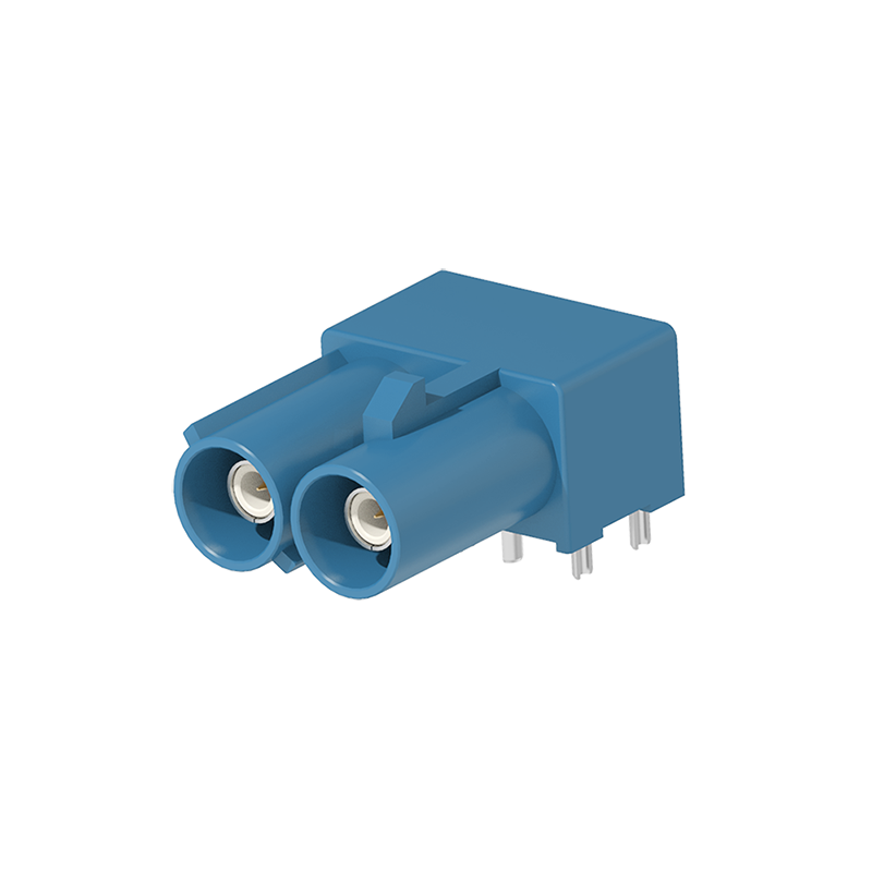 PCB Connector,Dual,Right Angle